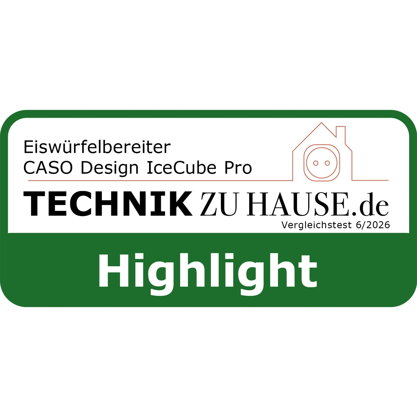 Eiswürfelbereiter CASO Design IceCube Pro von TECHNIK ZU HAUSE.de