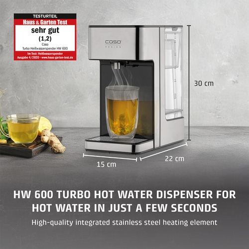 CASO HW 600 Turbo hot water dispenser