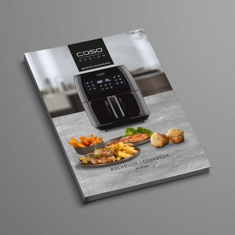 Kochbuch für die Heißluftfritteuse - CASO Design Airfryer