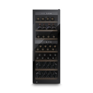 CASO WineExclusive 126 Smart Design Weinkühlschrank, für bis zu 126 Flaschen, 2 Temperaturzonen