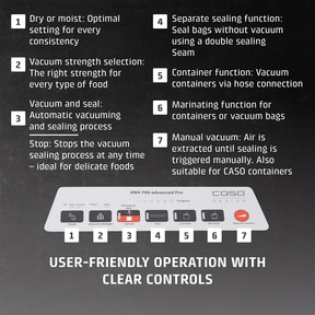 VRH 700 advanced Pro Vacuum system