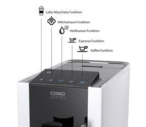 Café Crema One Design fully automatic coffee machine