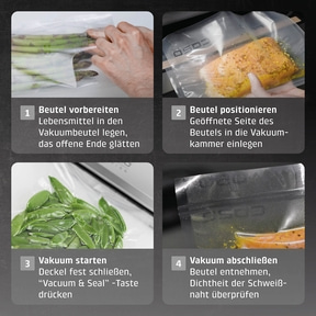 VRH 800 advanced Pro Vakuumiergerät mit extra Zubehör