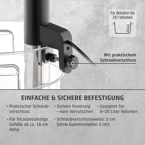 SV 400 Sous Vide Stick, Sieger Preis/Leistung
