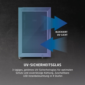 BBQ Deluxe L Smart Barbecue Kühlschrank mit Türanschlag links