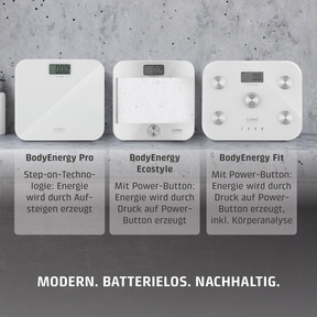BodyEnergy Fit Design body scale, scales up to 150 kg in 100 g increments