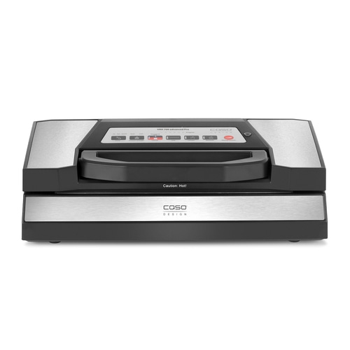 Caso VRH 700 advanced Pro vacuum sealer, silver and black, product shot
