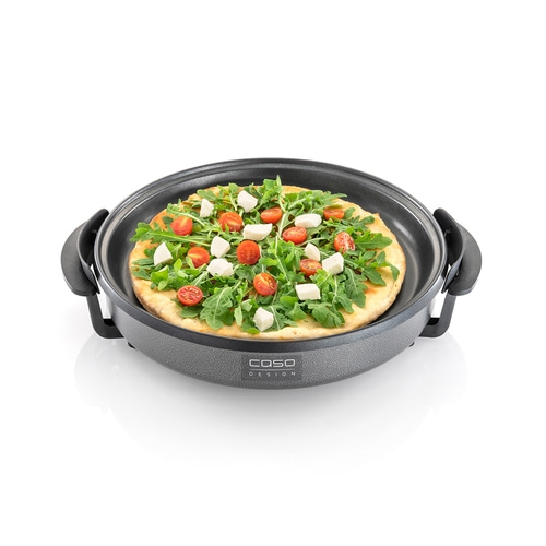 CASO Profi Partypfanne für Pizza, Hamburger, Gemüse & mehr