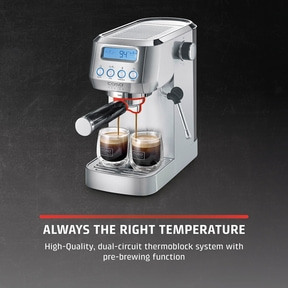EspressoGourmet Crema Design espresso machine