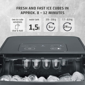 Clear Ice Advanced Ice cube maker