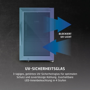 BBQ Deluxe R Smart Barbecue Kühlschrank mit Türanschlag rechts