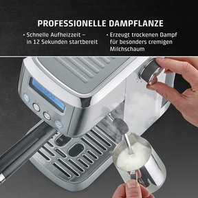 EspressoGourmet Crema Café Siebträgermaschine