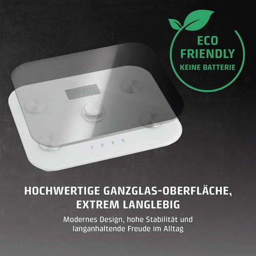 BodyEnergy Fit Design body scale, scales up to 150 kg in 100 g increments