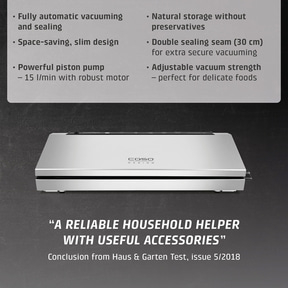 GourmetVAC 280 Design vacuum system