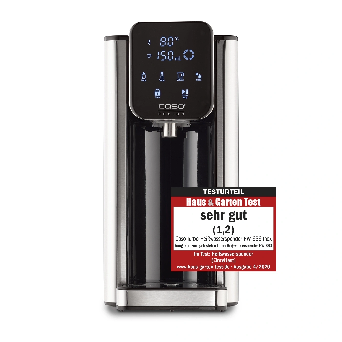 HW 666 Inox Turbo Heißwasserspender