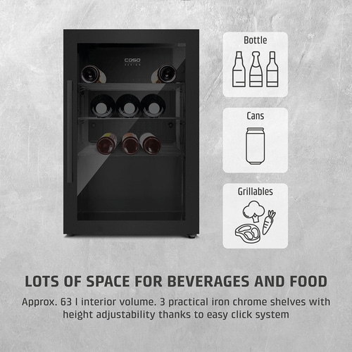 BBQ Cooler S-R Barbecue cooler with door right
