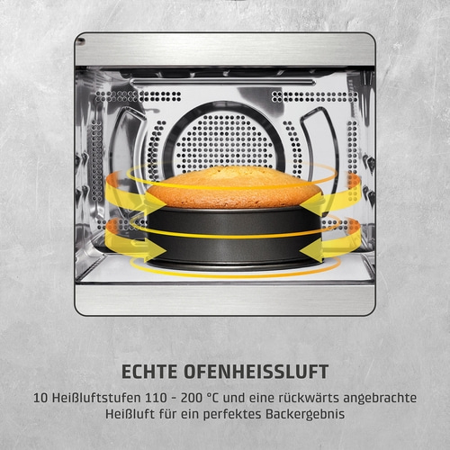 MCG 25 Ceramic chef Mikrowelle + Heißluft + Grill