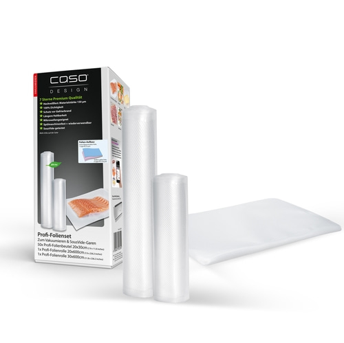 Foil set 1 for vacuuming + Sous Vide Cooking 20x30 cm, 20x600 cm, 30x600 cm