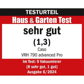 VRH 790 advanced Pro Vakuumiergerät ideal für Flüssigkeiten