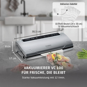 VC 100 Vakuumierer, Testsieger