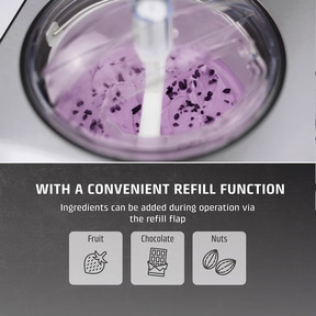 IceCreamer 2 in 1 design ice cream and yogurt maker with compressor technology