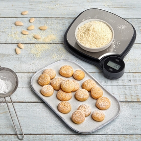 CASO Kitchen EcoMaster Umweltfreundliche Küchenwaage mit kinetischer Energie, Wiegebereich bis zu 5 kg