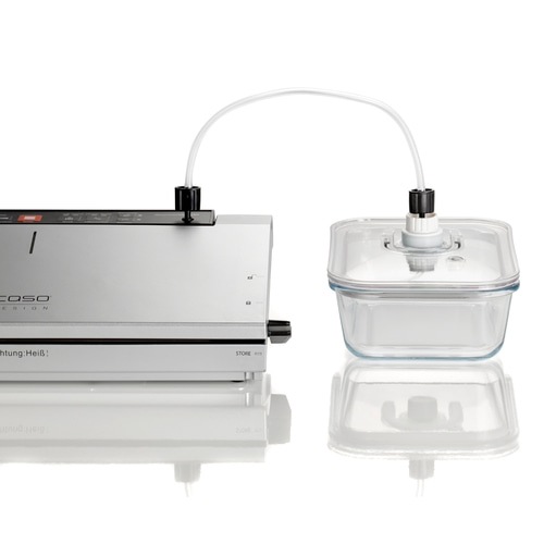 Vacuum pump and adapter Accessories set for CASO vakuum containers