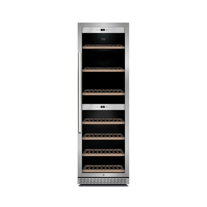 CASO WineChef Pro 180 Design wine cooler, for up to 180 bottles, 2 temperature zones