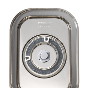 VacuBoxx Eco-Duo S 2 Glass vacuum containers with SAN lid