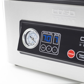 VacuChef 70 Professional chamber vacuum sealer for safe vacuuming and sealing, even with moist and liquid foods.