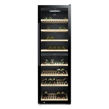 WineExclusive 180 Smart Design Weinkühlschrank, bis zu 180 Flaschen, 2 Temperaturzonen
