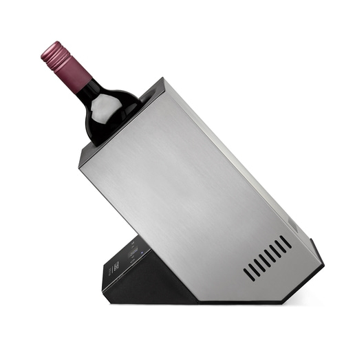 WineCase One Inox Design wine cooler for one bottle