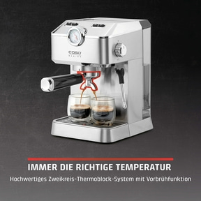 EspressoGourmet Design Siebträgermaschine