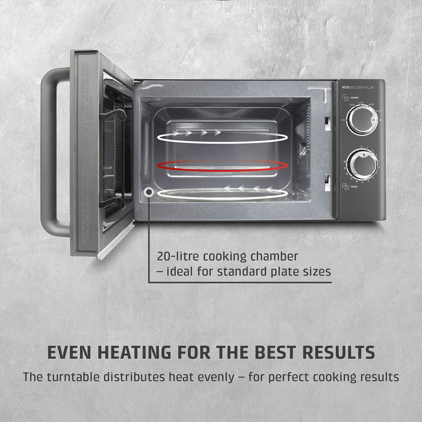 M 20 Ecostyle Design Microwave