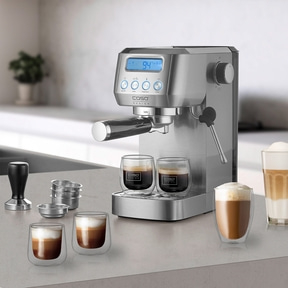 EspressoGourmet Crema Café Siebträgermaschine
