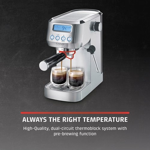 EspressoGourmet Crema Design espresso machine