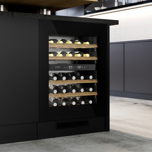 WineDeluxe WDU 36 Built-In Designer wine cooler with compressor technology