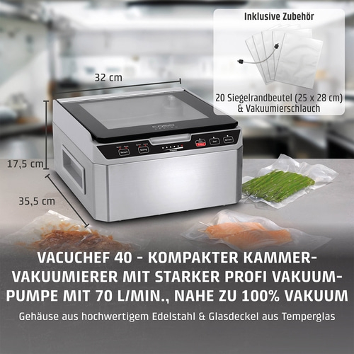 VacuChef 40 Chamber vacuum system