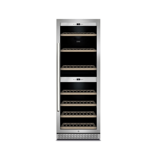 WineChef Pro 126 Design wine cooler, for up to 126 bottles, 2 temperature zones