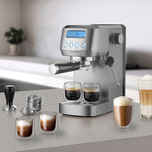 EspressoGourmet Crema Café Siebträgermaschine