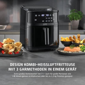 AirFry & Steam 700 3 cooking methods in one appliance - steam cooking, hot air frying or in combination