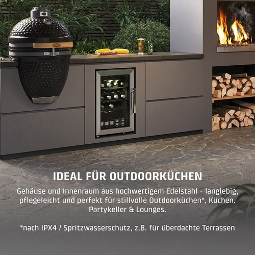 BBQ Deluxe L Smart Barbecue Kühlschrank mit Türanschlag links