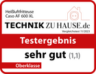 Heißluftfritteuse Caso AF 600 XL, Testergebnis sehr gut (1,1), Oberklasse, Technik zu Hause.de