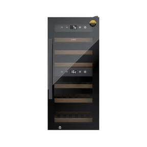 WineExclusive 24 Smart Design wine cooler, for up to 24 bottles, 2 temperature zones