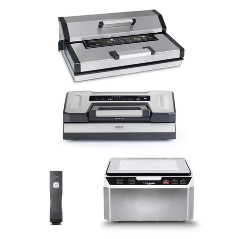 Vakuumiergerät, Edelstahl, Caso, Küche, Lebensmittel, Versiegelung, Vakuum, Gerät, Design, Kochen
