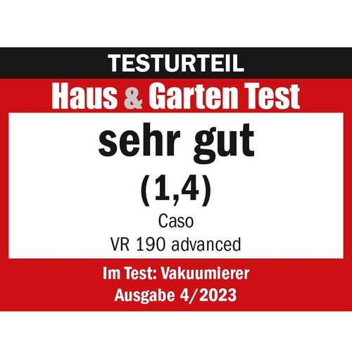 VR 190 advanced Vakuumierer