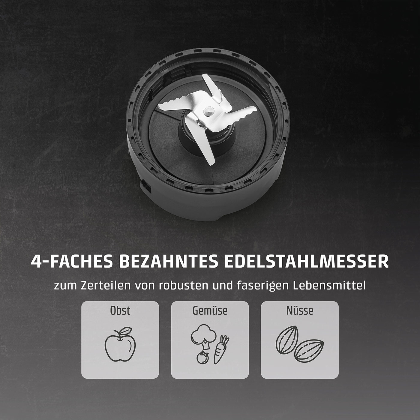 Click & Blend Kabelloser Standmixer