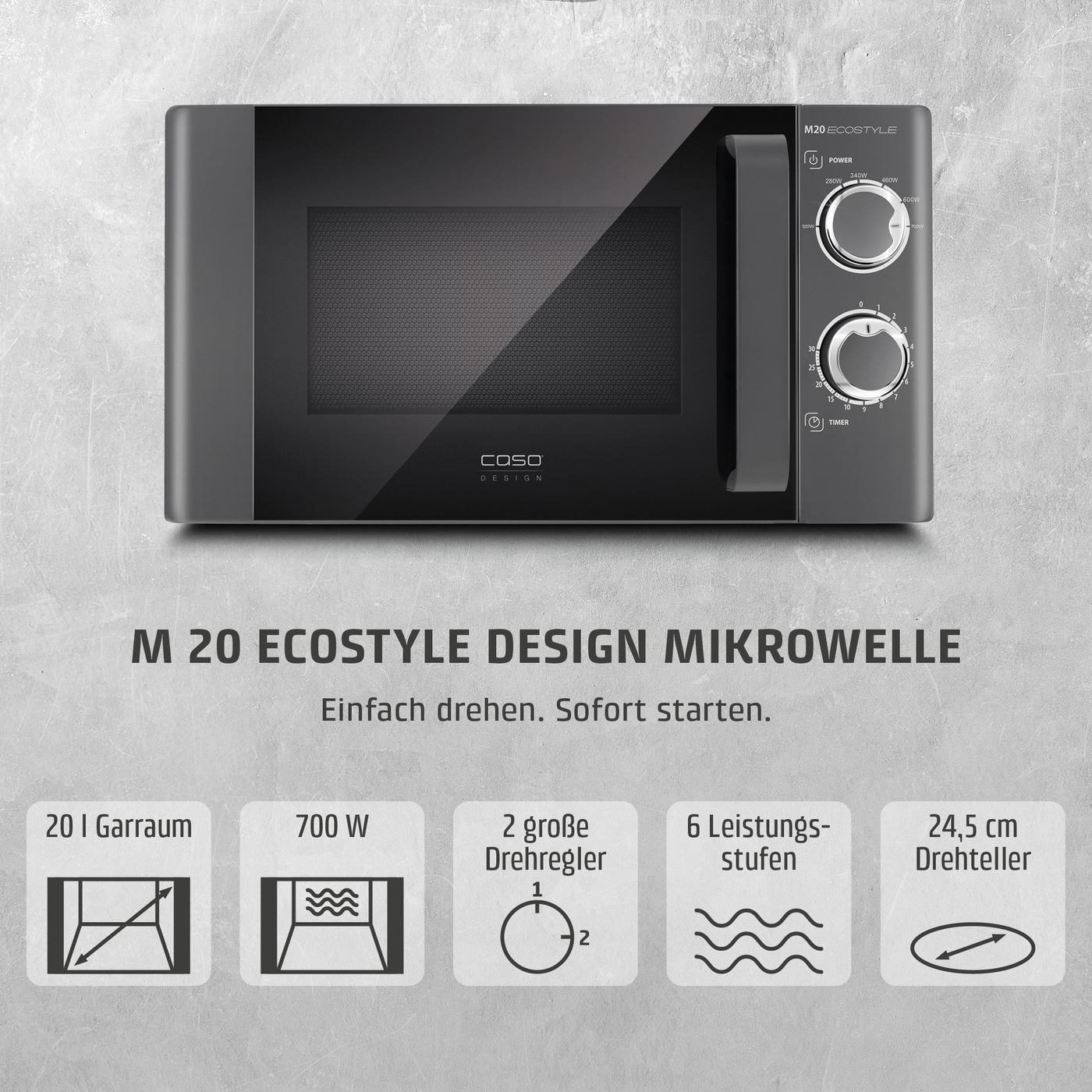M20 Ecostyle Mikrowelle