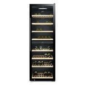 WineExclusive 180 Smart Design Weinkühlschrank, bis zu 180 Flaschen, 2 Temperaturzonen
