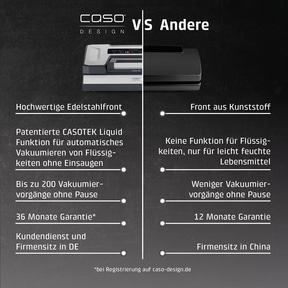 VRH 800 advanced Pro Vakuumiergerät mit extra Zubehör